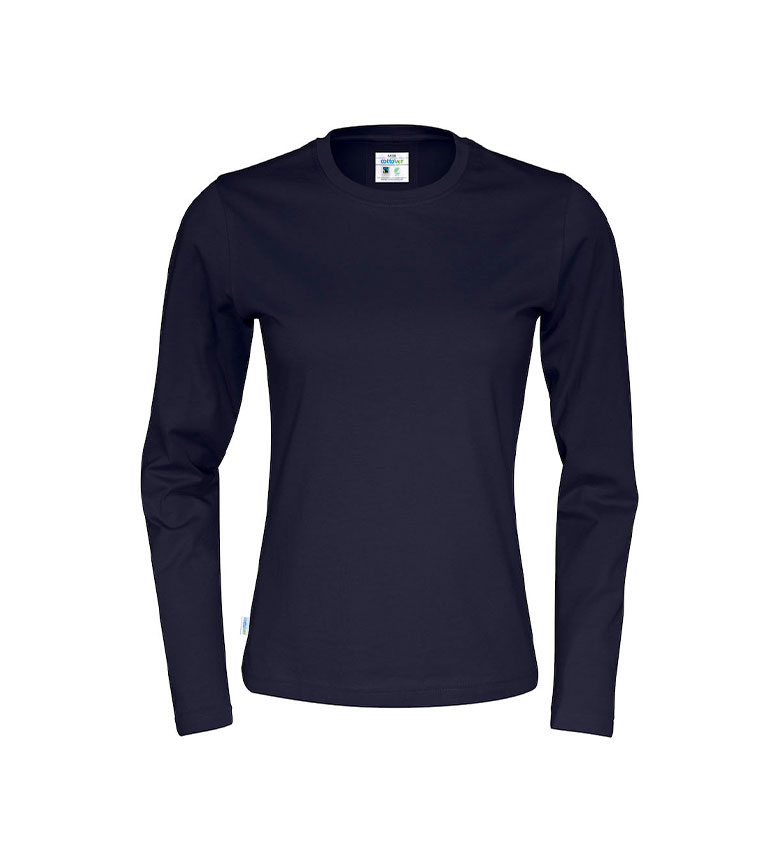 Soite_Cottover_pitkahihainen_t-paita_kuntoutus_tsininen