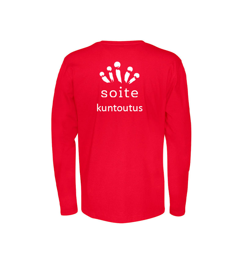 Soite_Cottover_pitkahihainen_t-paita_unisex_kuntoutus_punainen_taka