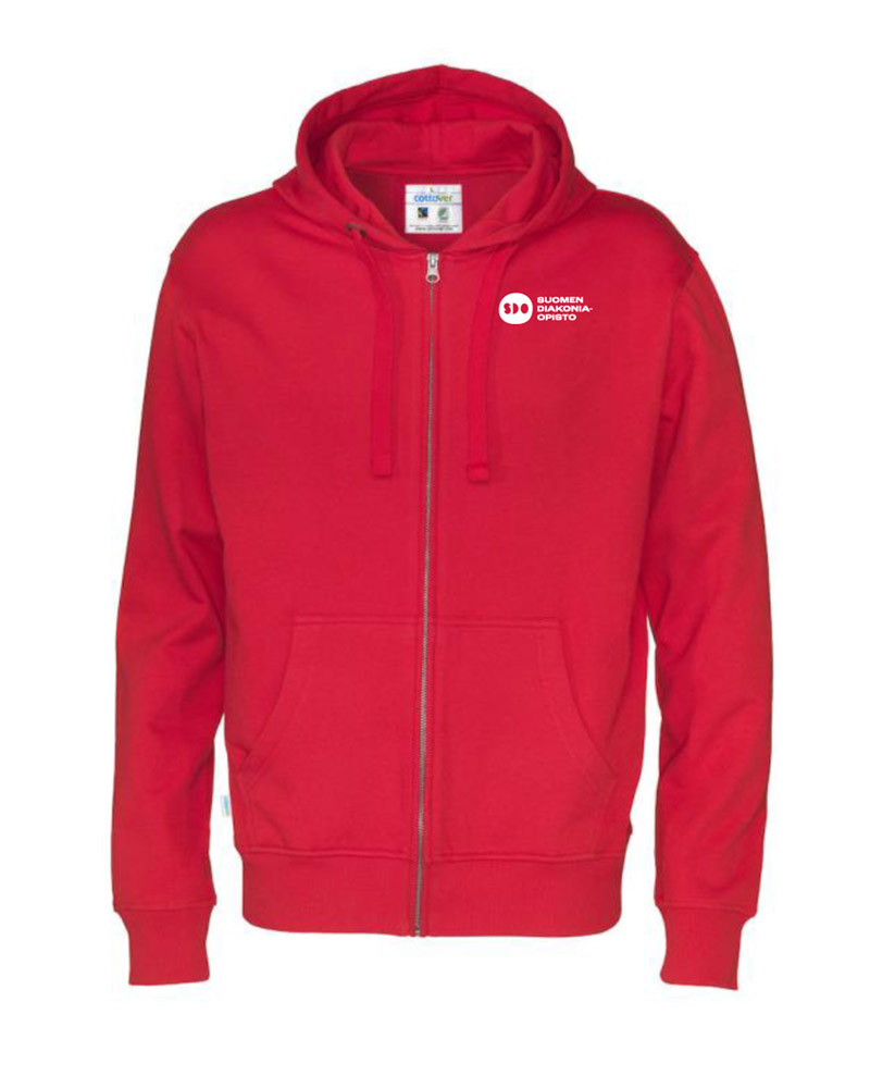 Vetoketjuhuppari-punainen